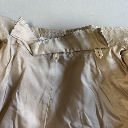 Aquascutum Coat Club Check Asian fit M US size S Beige Authentic