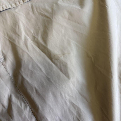 Aquascutum Coat Club Check Asian fit M US size S Beige Authentic