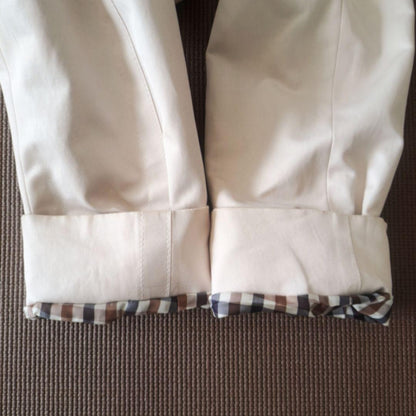 Aquascutum Trench Coat Club Check Asian fit L US size M Light Beige Authentic