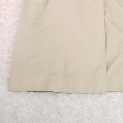 Aquascutum Trench Coat Club Check Asian fit XL US size L Beige Authentic