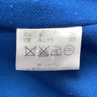 Aquascutum Trench Coat Club Check Asian fit S US size XS Beige Blue Authentic