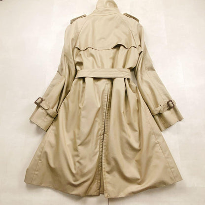 Aquascutum Trench Coat Club Check Asian fit M US size S Authentic