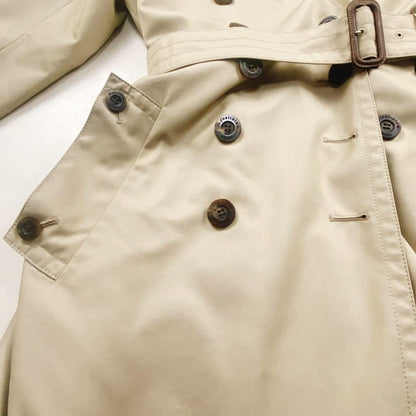 Aquascutum Trench Coat Club Check Asian fit M US size S Authentic