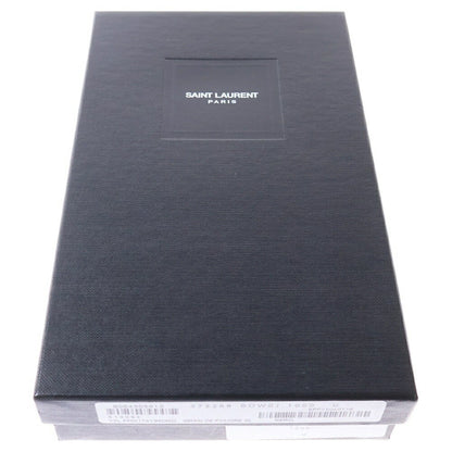 Saint Laurent Paris Flap Wallet Long Purse YSL Cassandra Black Authentic