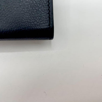 Saint Laurent Tri-fold Wallet Compact Purse YSL Cassandra Black Authentic