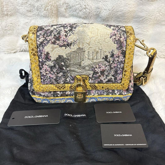 Dolce & Gabbana Hand Bag Tote Purse Authentic