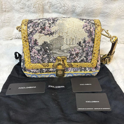 Dolce & Gabbana Hand Bag Tote Purse Authentic