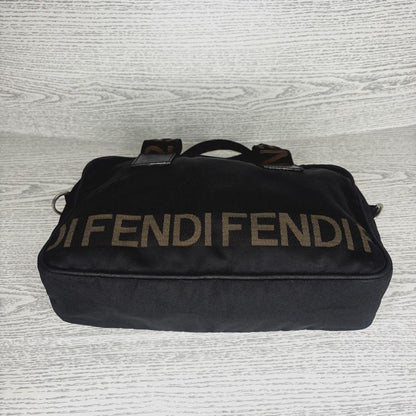 FENDI Hand Bag Tote Purse Logo Authentic