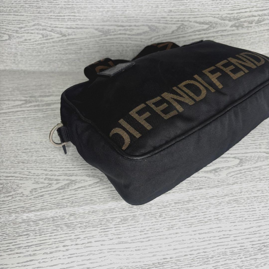 FENDI Hand Bag Tote Purse Logo Authentic