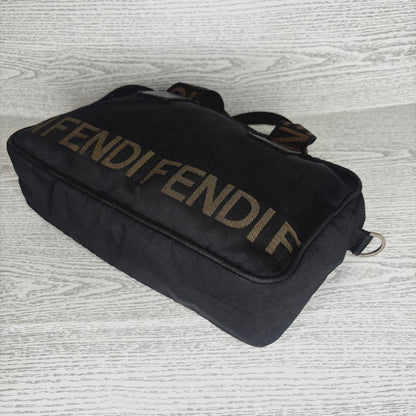 FENDI Hand Bag Tote Purse Logo Authentic