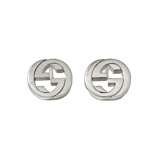 GUCCI Earrings GG Silver 925 Women Accessory Authentic