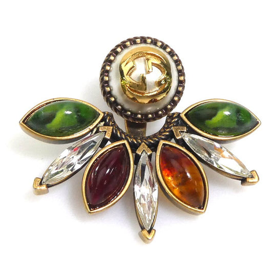 GUCCI Earrings Multicolor Metal Women Accessory Authentic