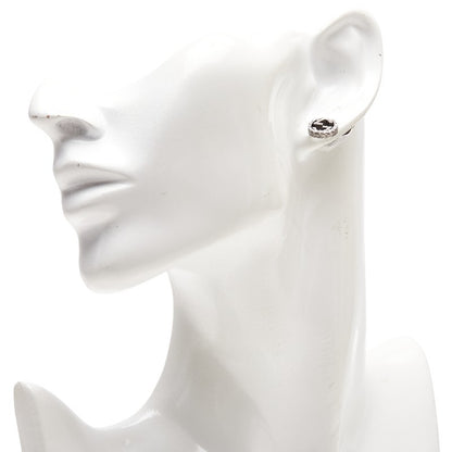 GUCCI Earrings Interlocking G Arabesque Silver 925 Women Accessory Authentic