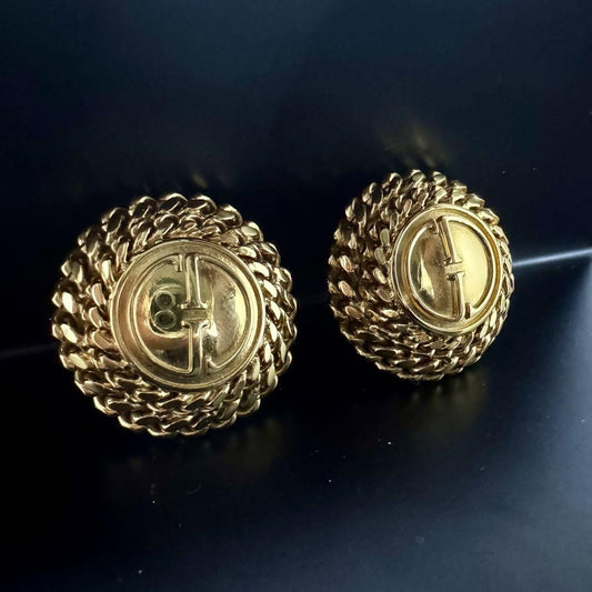 GUCCI Earrings Gold Women Accessory Authentic