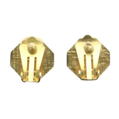 Saint Laurent Earrings YSL Cassandra Gold Authentic