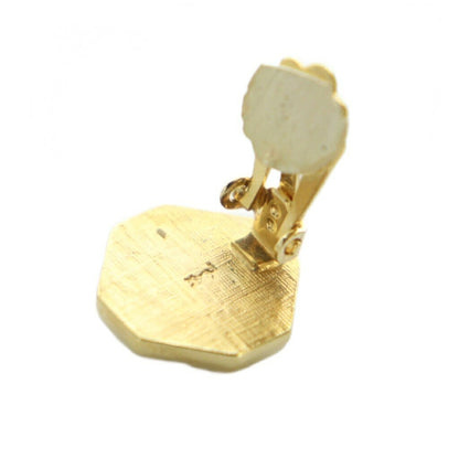 Saint Laurent Earrings YSL Cassandra Gold Authentic