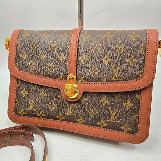 Louis Vuitton Shoulder Bag Purse Monogram Authentic
