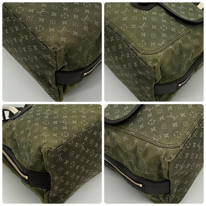 Louis Vuitton Hand Bag Tote Purse Monogram Khaki Authentic