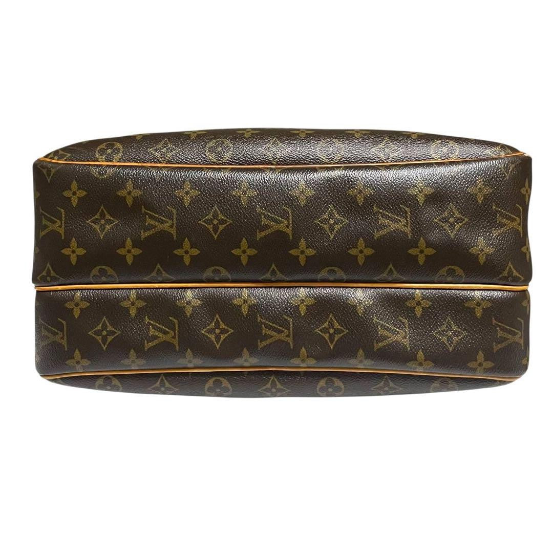 Louis Vuitton Shoulder Bag Purse Monogram M45252 PVC Leather Brown Authentic
