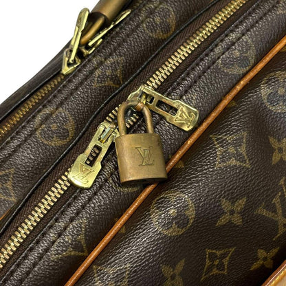 Louis Vuitton Shoulder Bag Purse Monogram M45252 PVC Leather Brown Authentic
