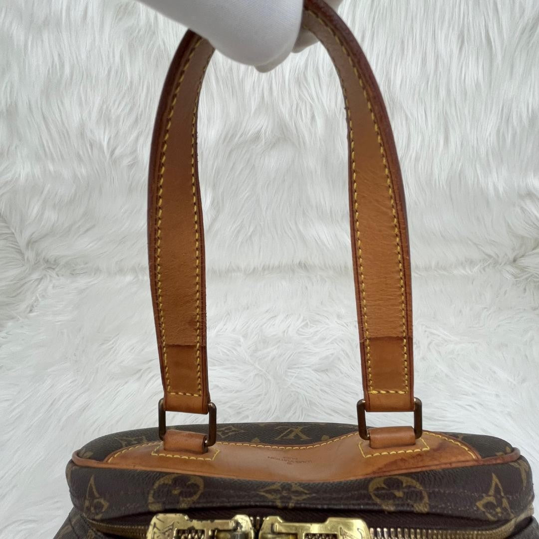 Louis Vuitton Hand Bag Tote Purse Monogram M41450 Brown Authentic