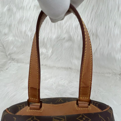 Louis Vuitton Hand Bag Tote Purse Monogram M41450 Brown Authentic