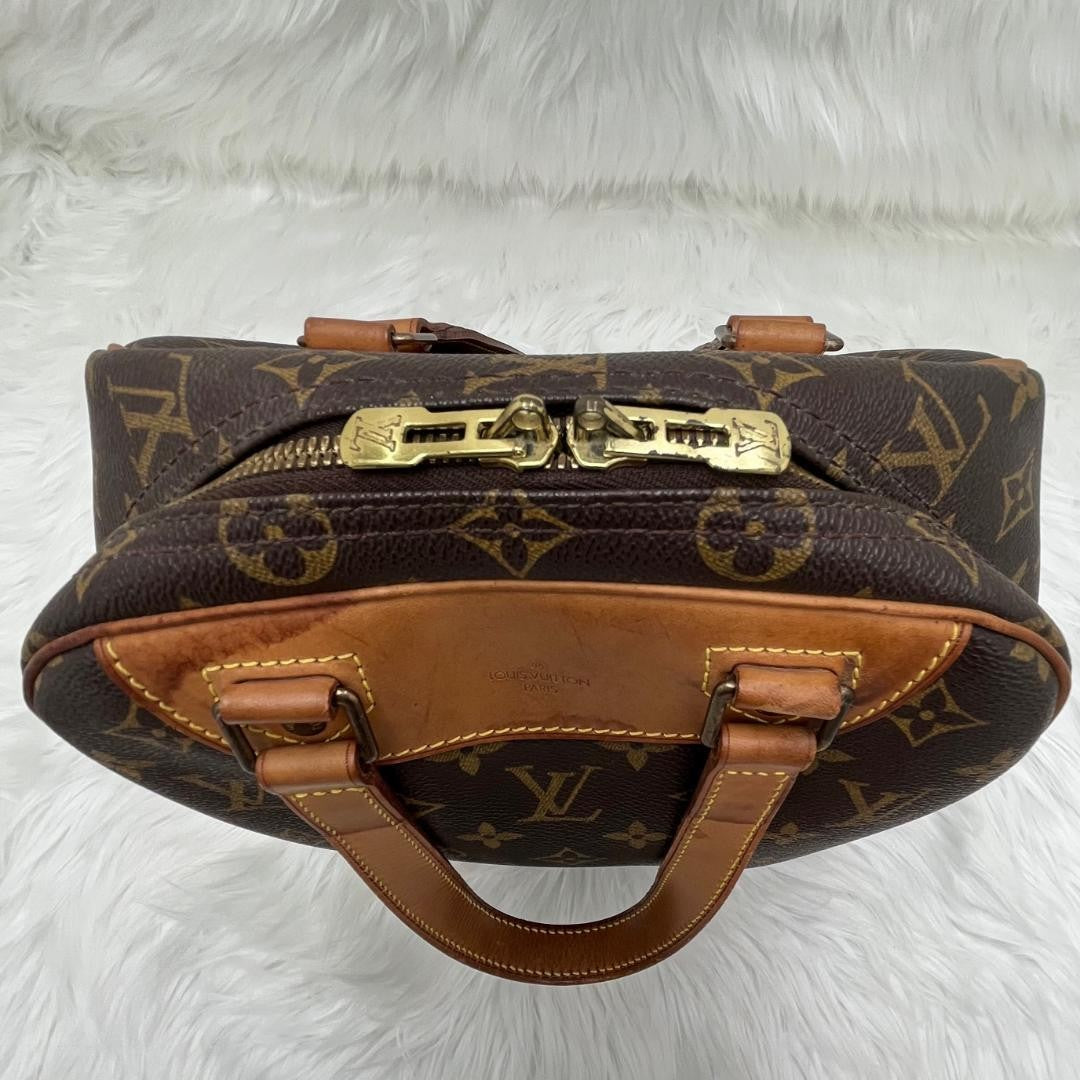 Louis Vuitton Hand Bag Tote Purse Monogram M41450 Brown Authentic