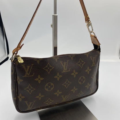 Louis Vuitton Shoulder Bag Purse Monogram M51980 Brown Authentic