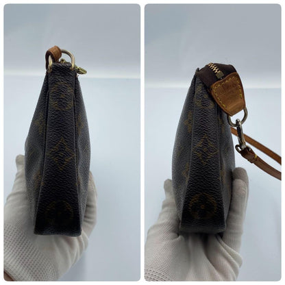 Louis Vuitton Shoulder Bag Purse Monogram M51980 Brown Authentic