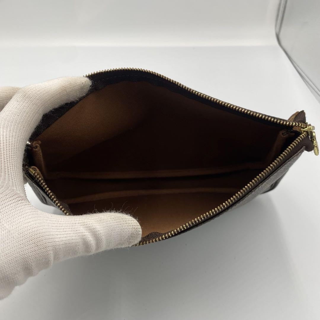 Louis Vuitton Shoulder Bag Purse Monogram M51980 Brown Authentic