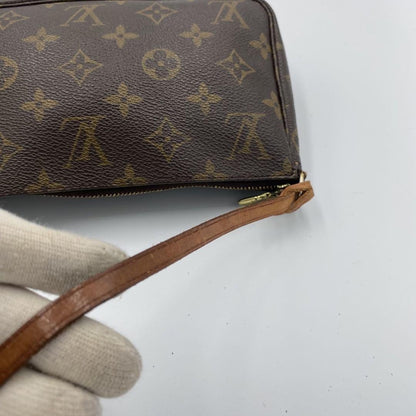 Louis Vuitton Shoulder Bag Purse Monogram M51980 Brown Authentic