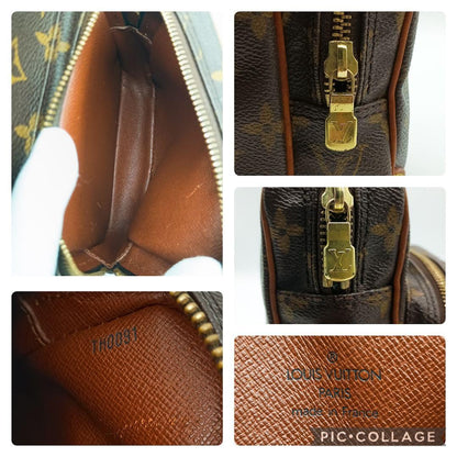 Louis Vuitton Shoulder Bag Purse Monogram M45236 PVC Brown Authentic
