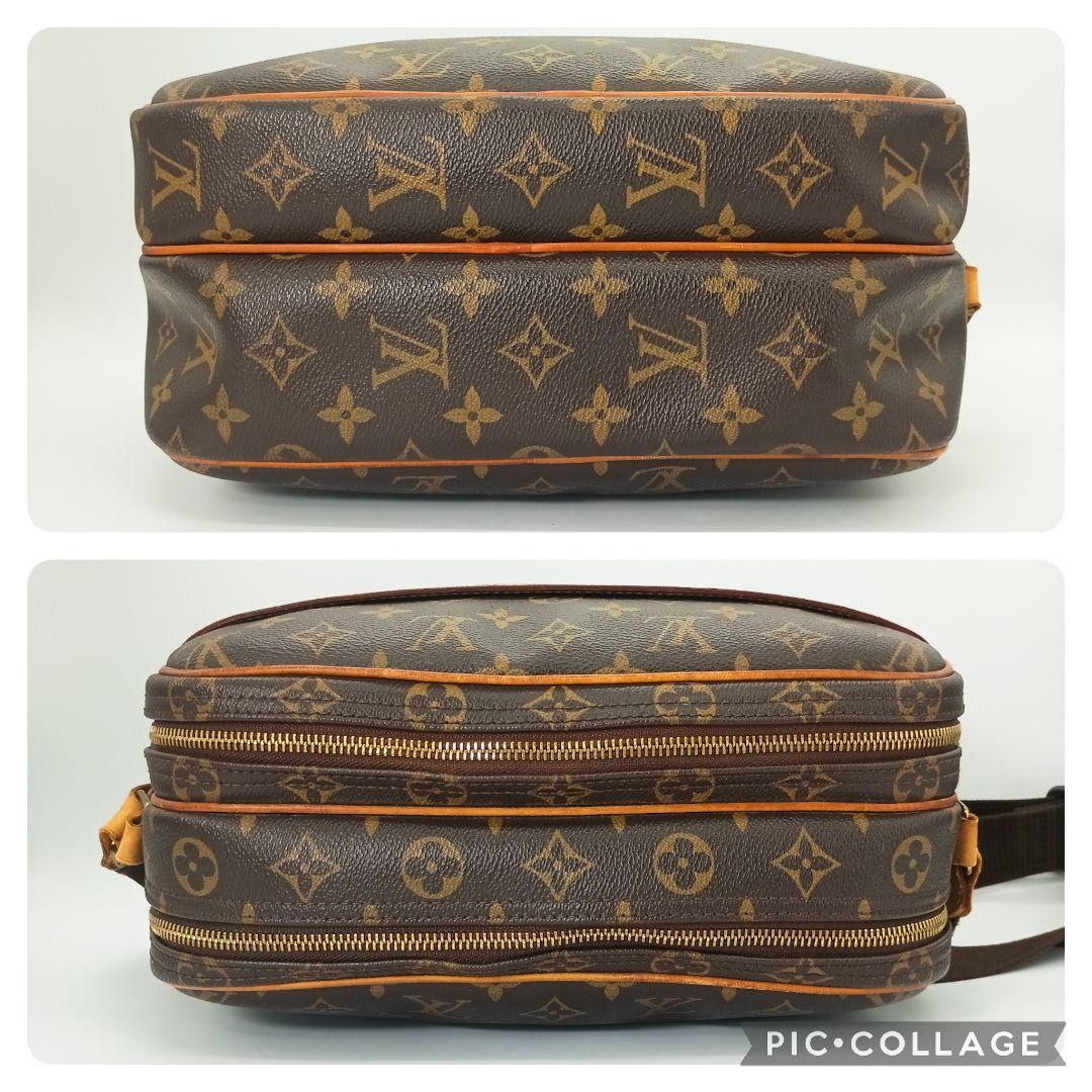 Louis Vuitton Shoulder Bag Purse Monogram M45254 PVC Brown Authentic
