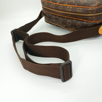 Louis Vuitton Shoulder Bag Purse Monogram M45254 PVC Brown Authentic