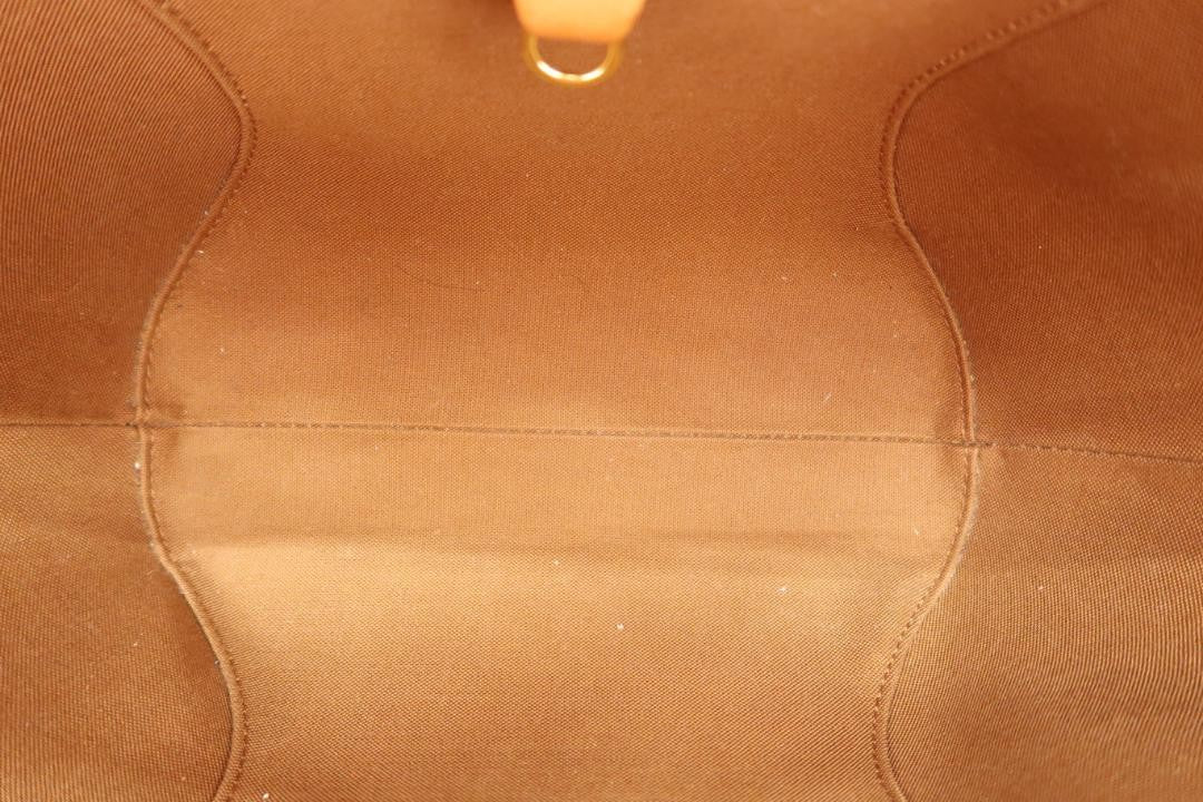 Louis Vuitton Hand Bag Tote Purse Monogram M51127 PVC Leather Brown Authentic