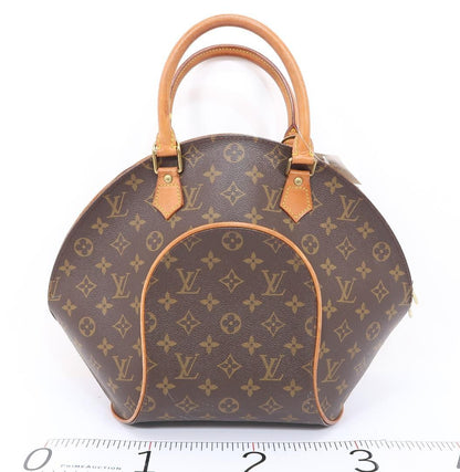 Louis Vuitton Hand Bag Tote Purse Monogram M51127 PVC Leather Brown Authentic