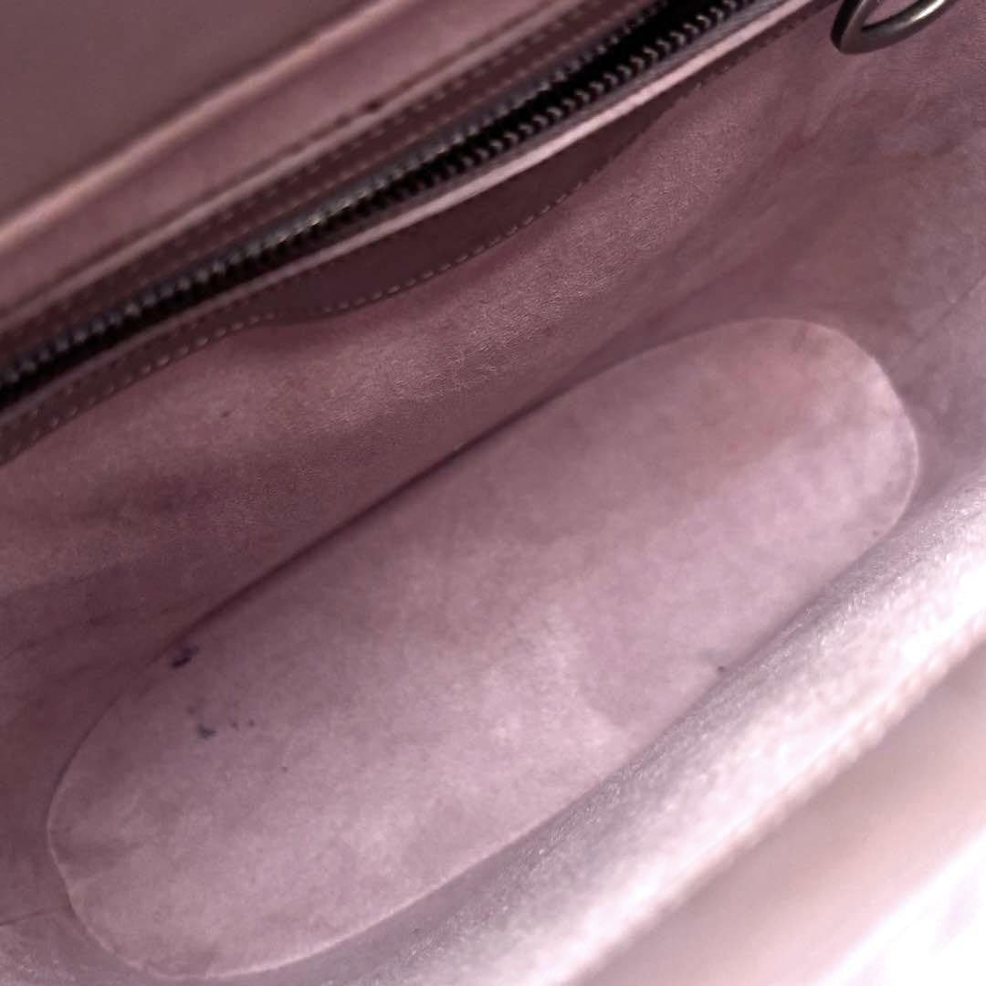 Louis Vuitton Hand Bag Tote Purse M5281B Epi Purple Authentic