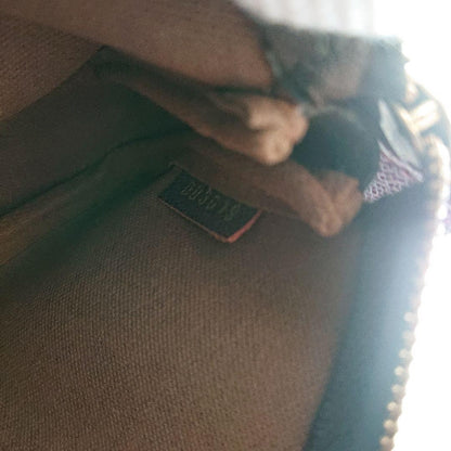 Louis Vuitton Accessory Pouch Hand Pouch Monogram M63798 Brown Authentic