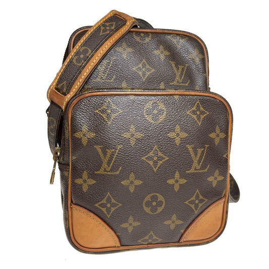Louis Vuitton Shoulder Bag Purse Monogram M45236 Brown Authentic