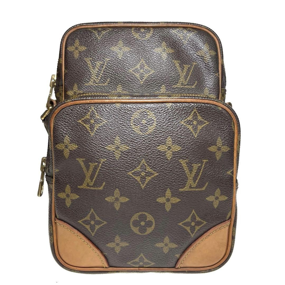 Louis Vuitton Shoulder Bag Purse Monogram M45236 Brown Authentic