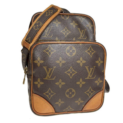 Louis Vuitton Shoulder Bag Purse Monogram M45236 Brown Authentic