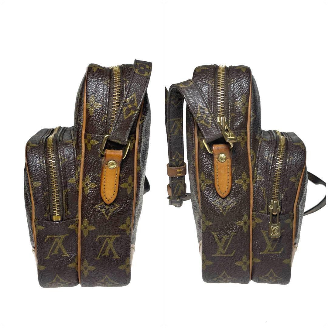 Louis Vuitton Shoulder Bag Purse Monogram M45236 Brown Authentic