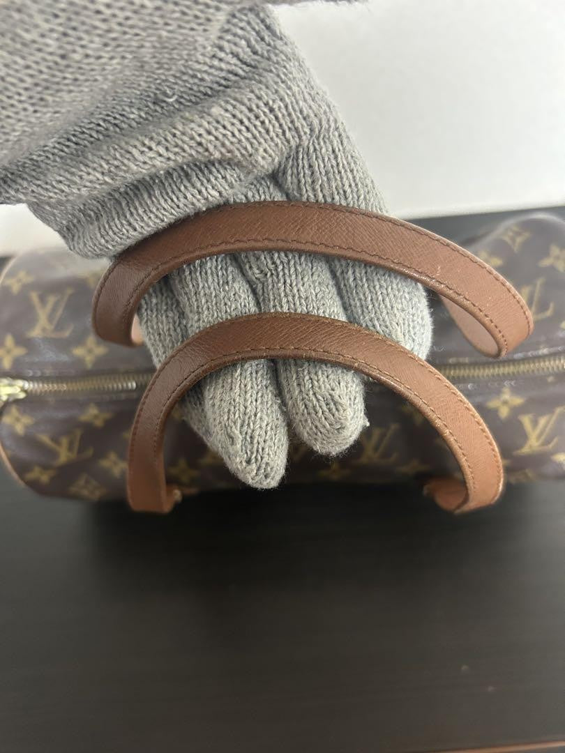 Louis Vuitton Hand Bag Tote Purse Monogram Brown Authentic