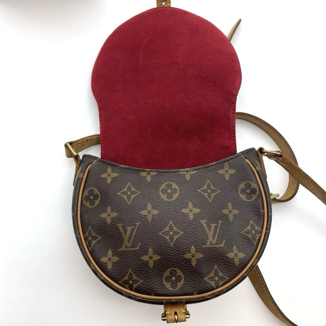 Louis Vuitton Shoulder Bag Purse Monogram M51179 Red Authentic
