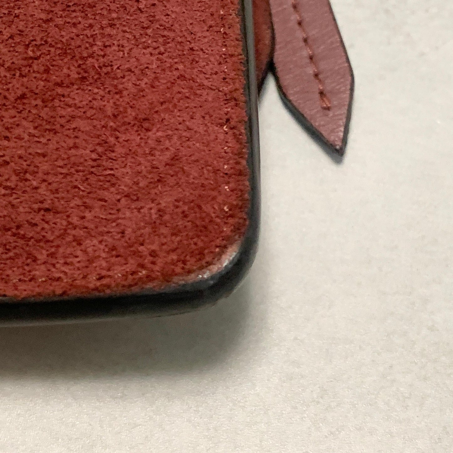 GUCCI Bag Flora GG Supreme Clutch Purse Hand Leather Beige Red Used Authentic