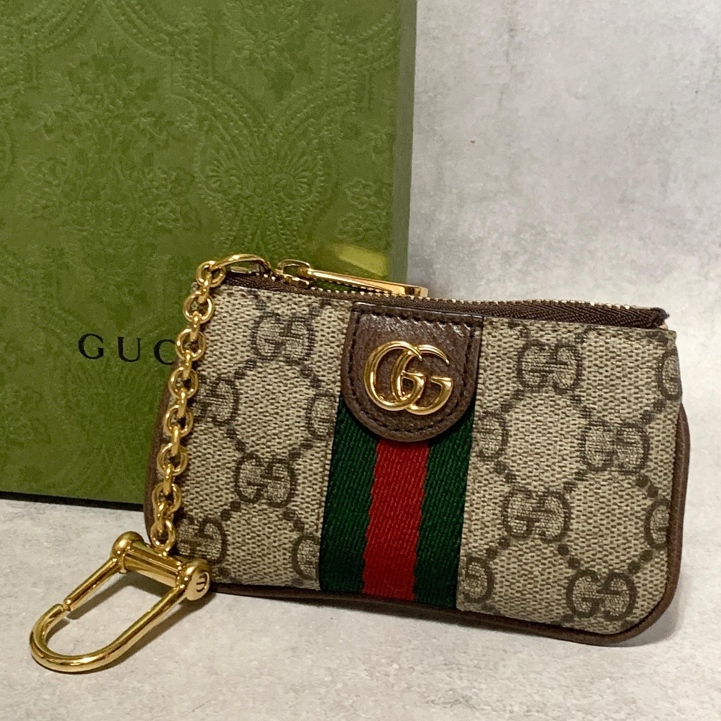 GUCCI Wallet Ophidia GG Marmont Supreme Coin Case Key Pouch Card Holder Compact