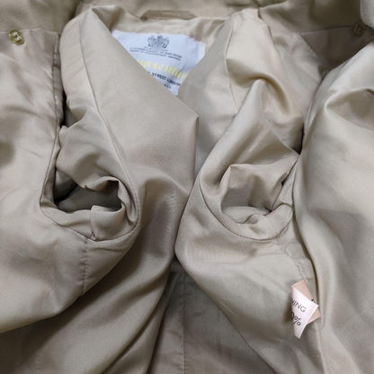 Aquascutum Trench Coat Asian fit M US size S Beige Authentic