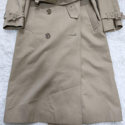 Aquascutum Trench Coat Asian fit M US size S Beige Authentic