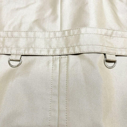 Aquascutum Trench Coat Club Check Asian fit M US size S Beige Authentic