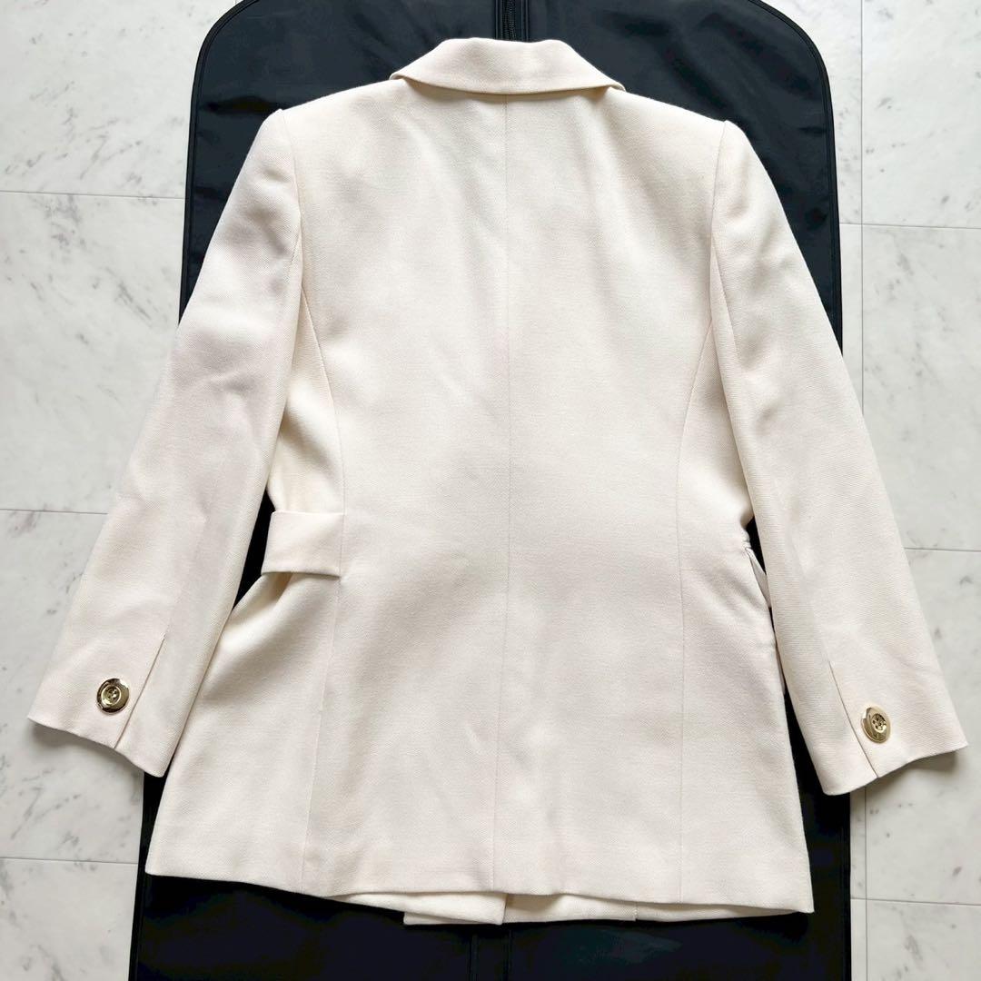 Christian Dior Tailored Jacket Asian fit L US size M Cream Authentic
